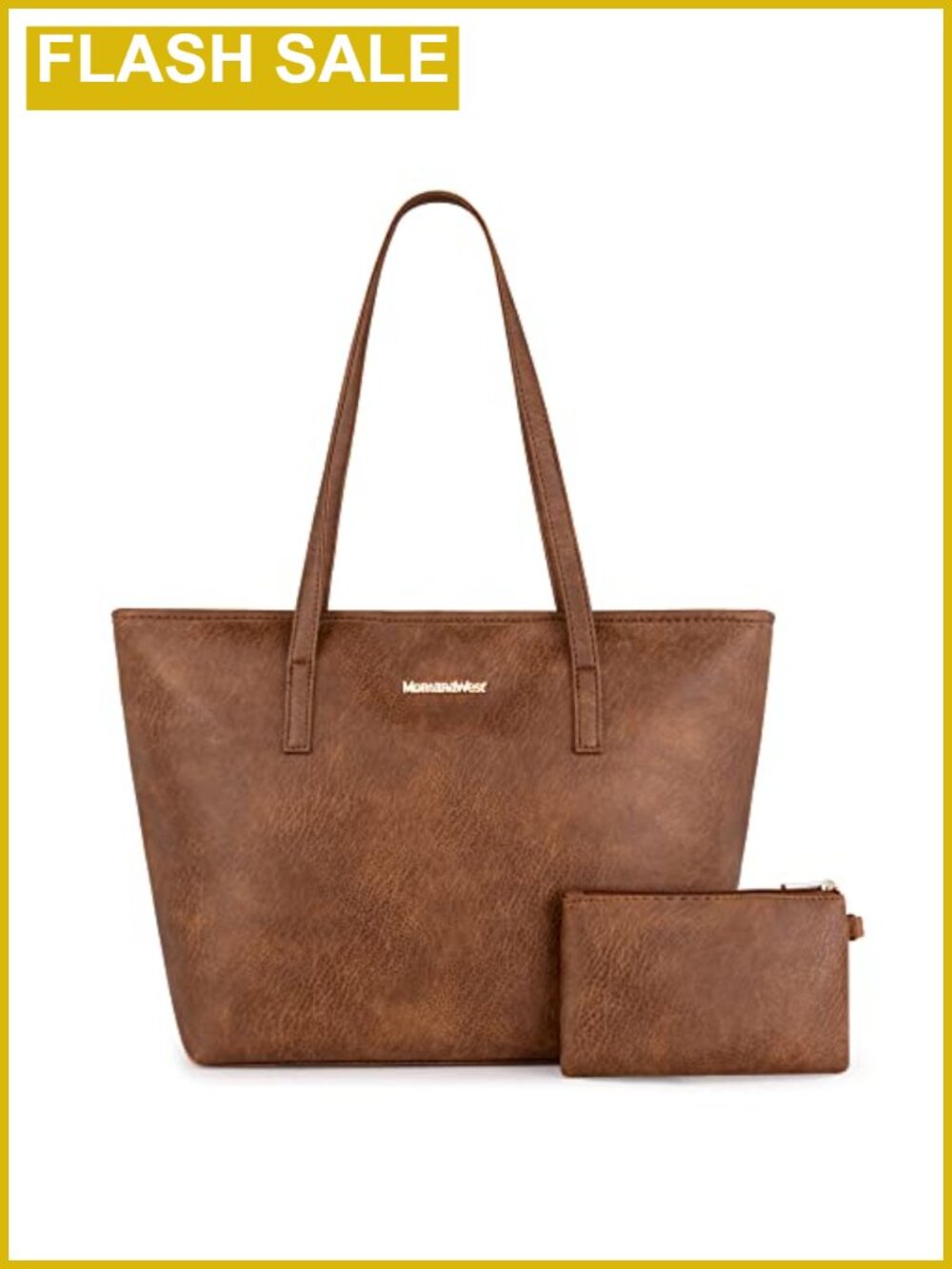 Montana West City Tote Bag for Women Large Capacity Vegan Leather Handbag with
